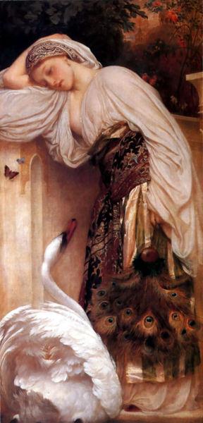 Frederick Leighton Odalisque Norge oil painting art